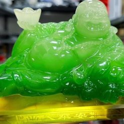 Tượng Di Lặc Đặt Tablo Xe Hơi Phong Thủy Bình An & May Mắn DV AUTO