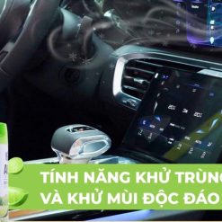 Vệ Sinh Nội Thất Xe Ô Tô Omino Xịt Khử Mùi, Làm Sạch Ghế Da, Loại Bỏ Mùi Hôi