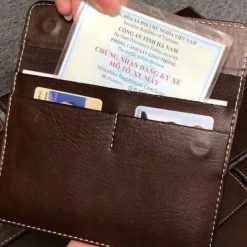 Ví Da Cao Cấp Đựng Giấy Tờ Đăng Kiểm Cho Xe Ô Tô Cao Cấp, An Bình Auto