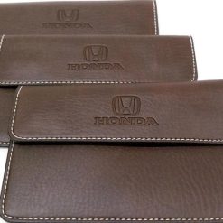 Ví Da Ô Tô Xeauto 3 Ngăn, Da Cao Cấp, Đựng Giấy Tờ Xe Gọn Gàng, Logo Sang Trọng