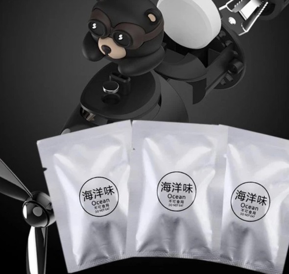 Viên Nước Hoa Làm Mát Không Khí Ô Tô, Máy Khuếch Tán Cửa Gió Bear Pilot Vent