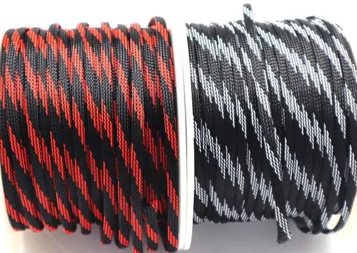 Vỏ Bọc Lưới Da Rắn Cho Dây Nguồn Âm Thanh Xe Ô Tô Kích Thước 4mm, 6mm, 8mm, 10mm