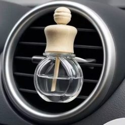 Vỏ Lọ Tinh Dầu Treo Xe Ô Tô Khuếch Tán & Kẹp Cài Cửa Gió Cao Cấp