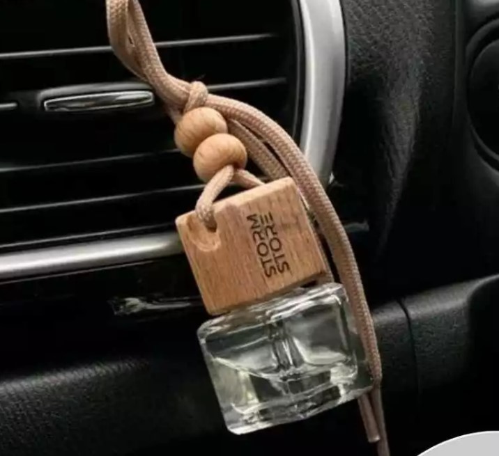 Vỏ Lọ Tinh Dầu Treo Xe Ô Tô Khuếch Tán & Kẹp Cài Cửa Gió Cao Cấp