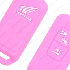 Vỏ Silicone Bọc Chìa Khóa Điều Khiển Từ Xa 2 Nút Cho Xe Honda Bảo Vệ, Bền Đẹp Theo Thời Gian