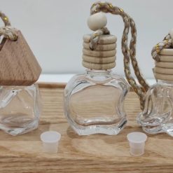 Vỏ Tinh Dầu Lục Lăng Treo Xe Ô Tô 8ml, Thiết Kế Kim Cương, Khử Mùi, Cho Xe Hơi & Tủ Quần Áo