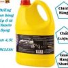 Xịt Bóng Lốp Dung Dịch Dưỡng Đen Bóng Lốp Ô Tô, Xe Máy, Xe Tải TH CLEAN 4.5L Chuyên Dụng