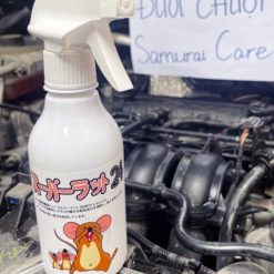 Xịt Đuổi Chuột SAMURAI Hương Bạc Hà, Bảo Vệ Xe Hơi, An Toàn Cho Người & Môi Trường