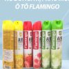 Xịt Khử Mùi Nội Thất Ô Tô Flamingo F011 330ml Khử Mùi Xe Hiệu Quả, Hương Thơm Tự Nhiên