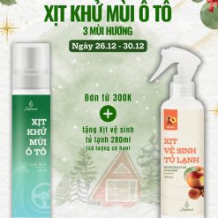 Xịt Khử Mùi Ô Tô Julyhouse 150ml Thanh Lọc Không Gian Xe Từ Tinh Dầu Thiên Nhiên