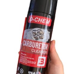 Xịt Tẩy Chế Hòa Khí D-CHEM 450ml, Làm Sạch Cặn Bẩn, Giúp Động Cơ Vận Hành Êm Mạnh