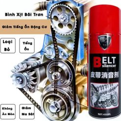 Bình Xịt Bôi Trơn Dây Curoa Belt Silencer Giảm Tiếng Ồn Động Cơ Ô Tô