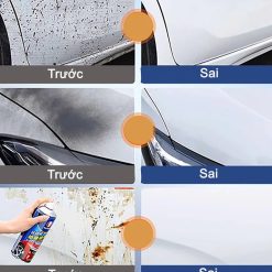 Bình xịt loại bỏ vết nhựa đường, vết sơn và vết bẩn bám trên ô tô