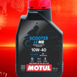 Chai Dầu Nhớt Xe Tay Ga Motul Scooter Le 4T 10W40 0.8L & 1L