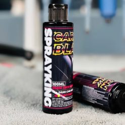 Chai dung dịch kem nhuộm nhựa đen nhám Sprayking Carbon Black