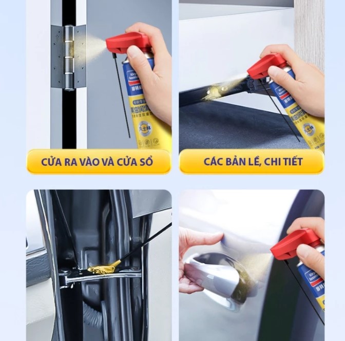 Chai Mỡ Bò Goodway Korper Besonders Bôi Trơn Chống Rỉ Sét Và Khử Tiếng Rít Hiệu Quả