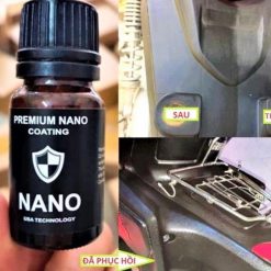 Chai phục hồi nhựa nhám Nano cao cấp làm đen nhựa nhám xe máy