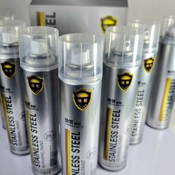 Chai Sơn Bạc Mạ Crom STAINLESS STEEL 350ml Sơn Xịt Mạ Siêu Bóng