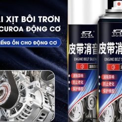 Chai Xịt Bôi Trơn & Bảo Dưỡng Dây Curoa, Gioăng Cao Su Giảm Tiếng Ồn Động Cơ