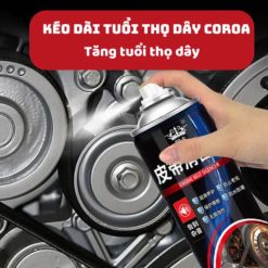 Chai Xịt Bôi Trơn & Bảo Dưỡng Dây Curoa Gioăng Cao Su Giảm Tiếng Ồn Động Cơ 360ml Life Plus