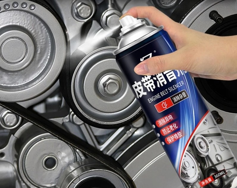 Chai Xịt Bôi Trơn Và Bảo Dưỡng Dây Curoa, Gioăng Cao Su Giảm Tiếng Ồn Động Cơ 360ml