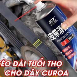 Chai Xịt Bôi Trơn Và Bảo Dưỡng Dây Curoa, Gioăng Cao Su Giảm Tiếng Ồn Động Cơ Chai 360ml