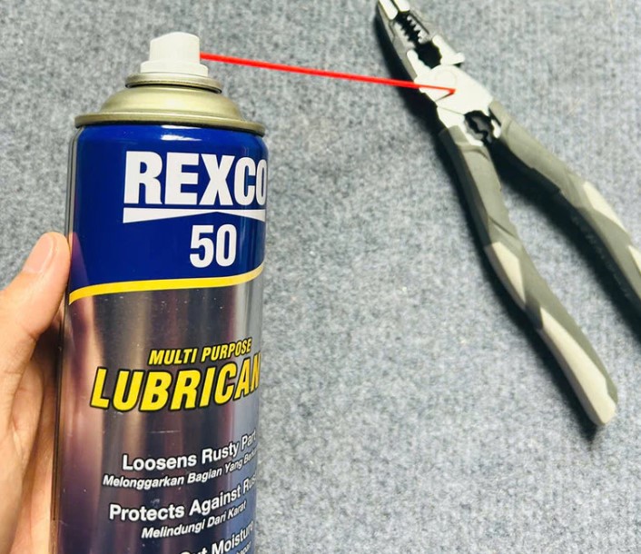 Chai Xịt Chống Rỉ Sét Và Bôi Trơn, Vệ Sinh Đa Năng REXCO 50 Lubricant