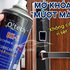 Chai Xịt Chống Sét BX-2 O'Tech 450ml Phá Sét Kim Loại, Bôi Trơn Và Nới Lỏng Bu Lông