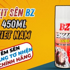 Chai Xịt Dưỡng Sên BZ Chain Lube 450ml Êm Sên Dành Cho Xe Máy Và Xe Côn Tay