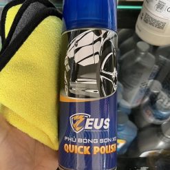 Chai Xịt Phủ Bóng Sơn Xe Máy Ô Tô Zeus 400ml Tặng Kèm Khăn Làm Mới Dàn Nhựa