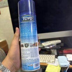Chai Xịt Toyo Bóng Da, Nhựa 500ml Phục Hồi Bảo Vệ Nội Thất Xe Hơi, Xe Máy