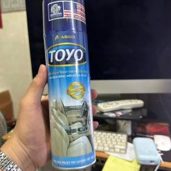 Chai Xịt Toyo Bóng Da, Nhựa 500ml Phục Hồi Bảo Vệ Nội Thất Xe Hơi, Xe Máy
