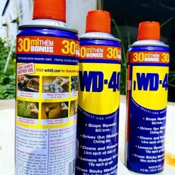 Chai Xịt WD40 Chống Rỉ Sét Chống Ẩm Và Bôi Trơn 412ml + 30ml