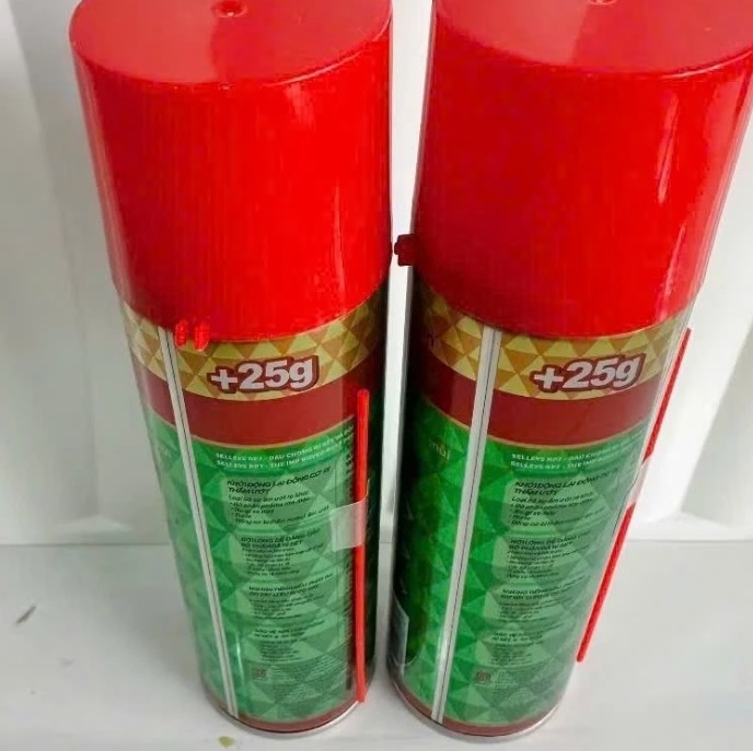 Combo 2 Chai Xịt Rỉ Sét Bôi Trơn Và Bảo Vệ Thiết Bị