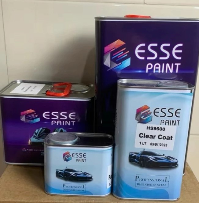 Dầu Bóng 2K ESSE HS9600 Cặp 7.5 Lít Bóng Cứng Khô Nhanh Không Rút Bóng