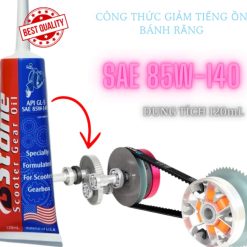 Dầu Chống Hú Láp Xe Tay Ga BSTONE 85W140 GL5 120mL Giải Pháp Giảm Ồn Hiệu Quả Cho Hộp Số