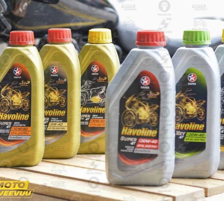 Dầu Nhớt Số Caltex Havoline Đủ Mã 5w40 15w40 20w50 10w40 800ml 1 Lít Cho Xe Số Xe Ga
