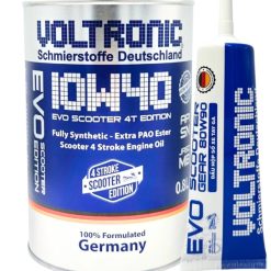 Dầu Nhớt Tổng Hợp Xe Tay Ga Voltronic Evo Scooter 10W40 800ml Tặng Kèm Nhớt Láp Voltronic