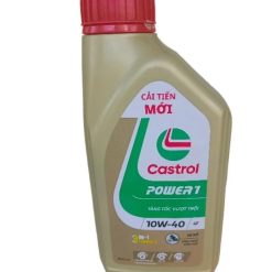 Dầu Nhớt Xe Máy Castrol Power 1 Cho Xe Số và Xe Ga, Chai 0,8L/1L