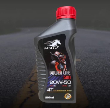 Dầu Nhớt Xe Máy Chính Hãng J-UMA Cao Cấp Dành Cho Xe Ga, Xe Số