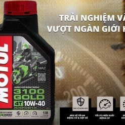 Dầu Nhớt Xe Máy MOTUL 3100 GOLD 4T 10W40 0.8L