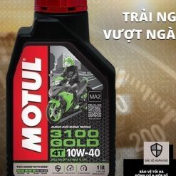 Dầu Nhớt Xe Máy Motul 3100 Gold 4T 10W40 1L