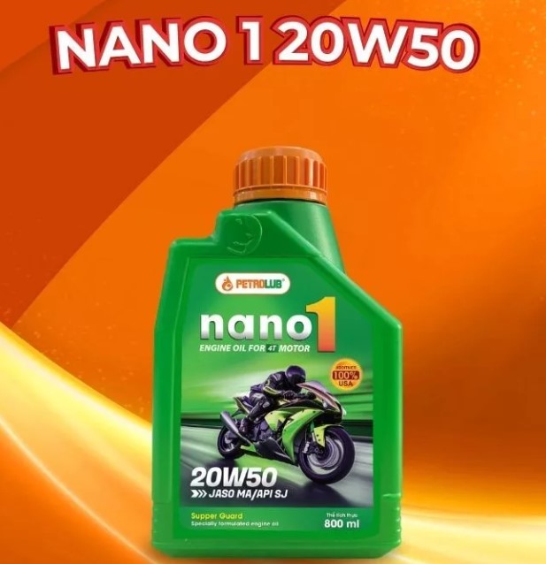 Dầu Nhớt Xe Máy NPOIL NANO1 20W50 4T Công Nghệ USA Cho Xe Số Và Tay Ga