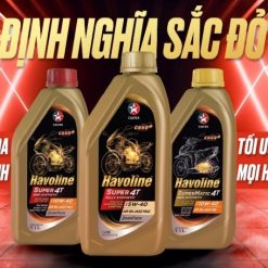 Dầu Nhớt Xe Số Caltex Havoline Super 4T Semi-Synthetic 10W-40