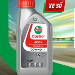 Dầu Nhớt Xe Số Castrol Activ 20W-40 4T (0.8L) Chính Hãng