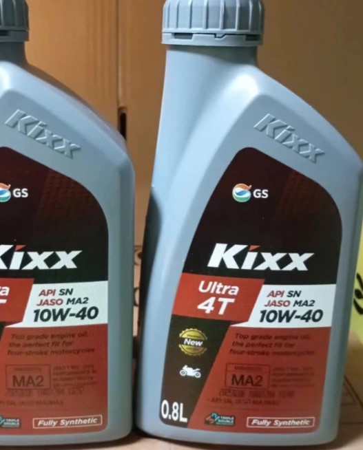 Dầu Nhớt Xe Số Kixx Ultra 10W40 4T Fully Synthetic Nhập Khẩu