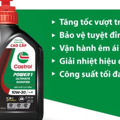Dầu Nhớt Xe Tay Ga Castrol POWER1 Ultimate Scooter 10W-30 4-AT (0,8L)