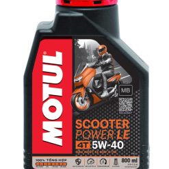 Dầu nhớt xe tay ga Motul Scooter Power LE 4T 5W40 0.8L