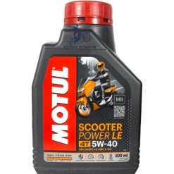 Dầu Nhớt Xe Tay Ga Motul Scooter Power LE 5W40 Tổng Hợp 0,8L
