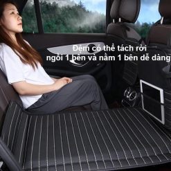 Đệm Ghế Sau Ô Tô 5 Chỗ, Nệm Xe Hơi Cho Xe 7 Chỗ Bằng Da Cao Cấp Gấp Gọn